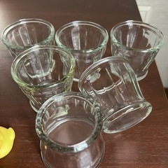 モロゾフのガラスゼリー容器の画像