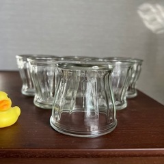 モロゾフのガラスゼリー容器の画像