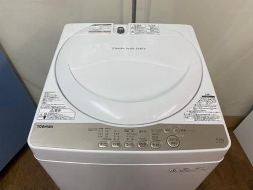 I692 ? TOSHIBA 洗濯機（4.2㎏） ⭐ 動作確認済 ⭐ クリーニング済