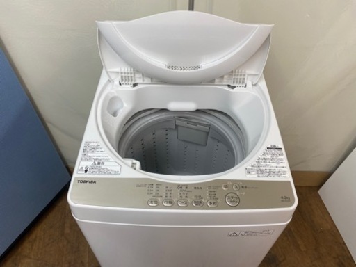 I692 ? TOSHIBA 洗濯機（4.2㎏） ⭐ 動作確認済 ⭐ クリーニング済
