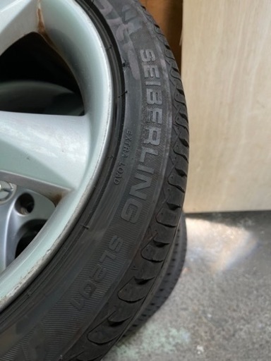 マツダアテンザ純正　215/45R-17 4本　新しい