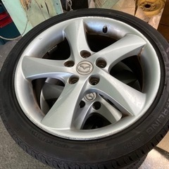 マツダアテンザ純正　215/45R-17 4本　新しい