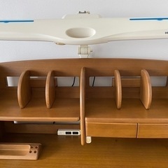学習机　ヒカリサンデスク　袖机付き　(期間限定　9月18日まで)の画像