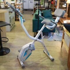 424)【美品】AKNIO エアロバイク YZ-2011B 8段...