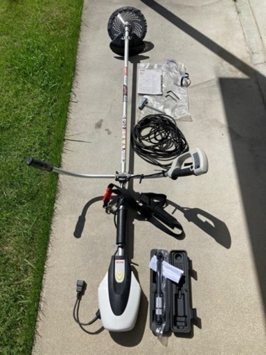 電動草刈り機＆トルクレンチ