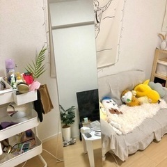 ニトリのスタンドミラー❣️の画像