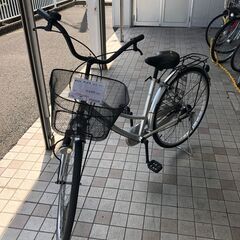 ★ジモティ割あり★  軽快車 26インチ② シルバー クリーニング済み SJ3192