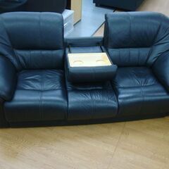 【店頭受け渡し】　メーカー不明　３人掛けソファー　中古品　￥8,580の画像