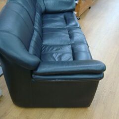 【店頭受け渡し】　メーカー不明　３人掛けソファー　中古品　￥8,580の画像