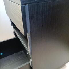 NITORI ワゴン　プレフェ　デスク引き出しの画像