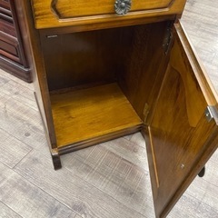 アンティーク　カリモク　電話台・テレフォンラックの画像