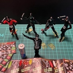 値下げ‼️超お買い得‼️ショッカー5体セット＋オマケ😁の画像