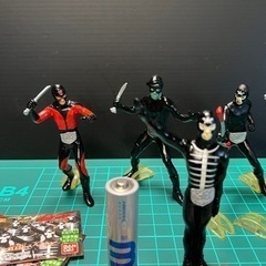 値下げ‼️超お買い得‼️ショッカー5体セット＋オマケ😁の画像