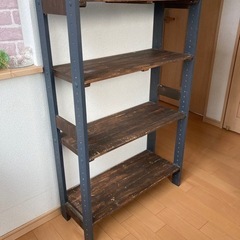 ウッドシェルフ　0円　受け渡し決定の画像
