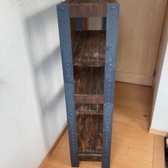 ウッドシェルフ　0円　受け渡し決定の画像