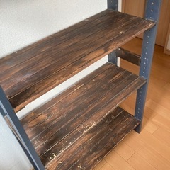 ウッドシェルフ　0円　受け渡し決定の画像