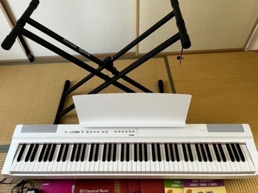 ヤマハ　電子ピアノ　YAMAHA　P125WH　88鍵盤