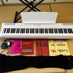 ヤマハ　電子ピアノ　YAMAHA　P125WH　88鍵盤の画像
