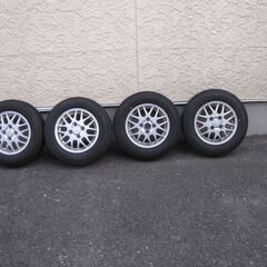 中古純正ホイールスタッドレスタイヤ４本セット