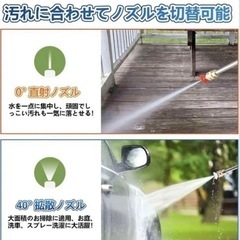 【新品】 高圧洗浄機　充電式　ハンディウォッシャー　コードレスの画像