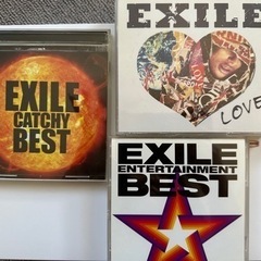 EXILEアルバムCD⭐︎3作品セット⭐︎DVD付き