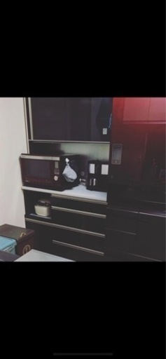 【美品】スタイリッシュな食器棚