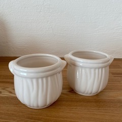 未使用　陶製ポット　4個セットの画像