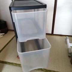 深型2段コロ付き押入れ収納ケース 決まりました！の画像