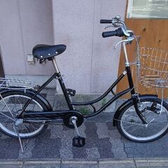 [SAKAMOTO]SAKURA(サクラ)20吋 コンパクト自転車 内装3段/ブラック