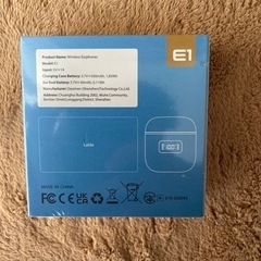 ワイヤレスイヤホンの画像