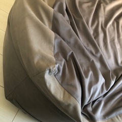 無印良品 ビーズクッション ソファの画像