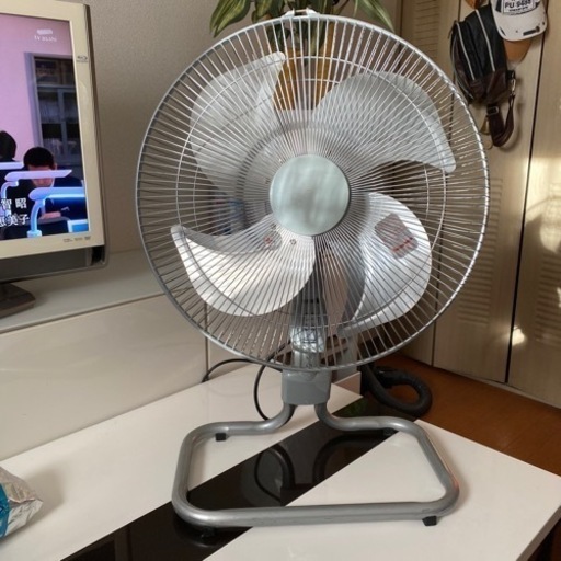 商談中　扇風機