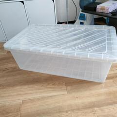 クリア衣装ケース…無料！の画像
