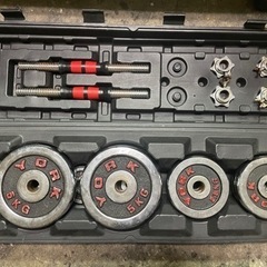 筋トレ ベンチプレス20kg×2付き