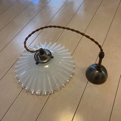 私の部屋購入　ガラスペンダントライト