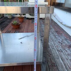 ステンレス調理台の画像