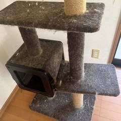 受け渡し者決まりました。キャットケージ、キャットタワー、キャットトイレ、猫砂、スコップの画像