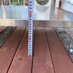 ステンレス調理台の画像