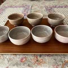 萩焼き湯呑み、唐津焼き盛り皿その他もろもろ