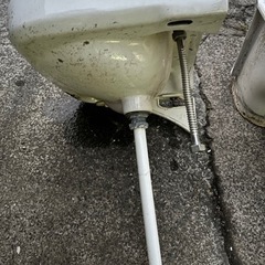 洗面台（床給水排水）ぼっとん便器の画像