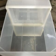 1/8終NH 無印良品 プラケース 衣類収納 2個セット W41xD54x30cm プラケ 菊TKの画像