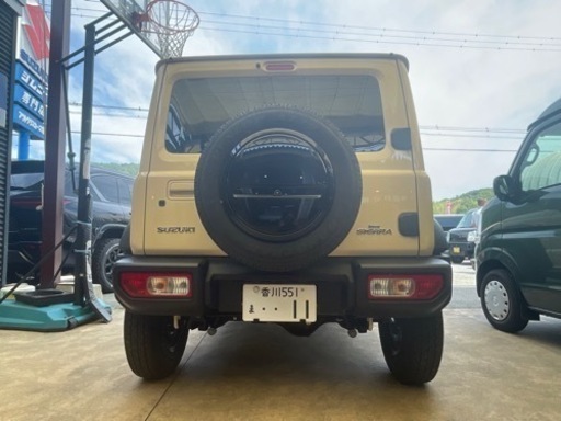 ジムニーシエラ　新車外し　純正スペアタイヤ