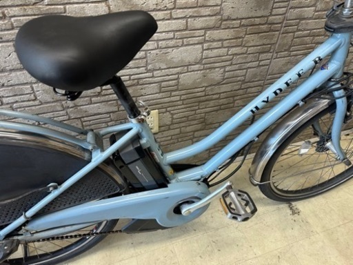 東京23区配達無料　新基準 ブリヂストン ＨＹＤＥＥ-B(ハイディ ツー) 8.9Ah リチウム 電動自転車 中古　BS 1203