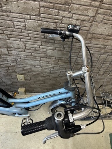 東京23区配達無料　新基準 ブリヂストン ＨＹＤＥＥ-B(ハイディ ツー) 8.9Ah リチウム 電動自転車 中古　BS 1203