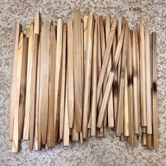 きりたんぽ用の棒　55本ほど　　▲4650の画像