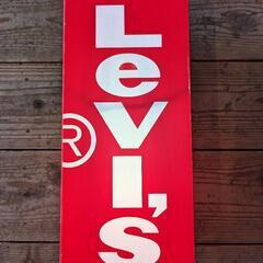 Levi\'s　リーバイス　ノベルティ看板　アクリル
