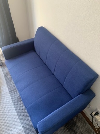 2人がけソファ【使用歴9ヶ月美品、定価半額以下】