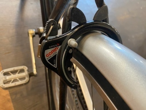 【タイヤ新品！】27インチLEDオートライト　自転車