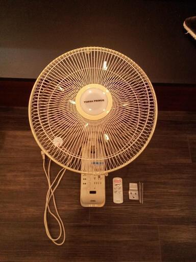 壁掛け式扇風機ユアサ