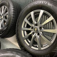 安心の国産スタッドレス　冬用★225/70R16　ヨコハマ　アイスガード　G075　デリカD5　アウトランダー　エスクード　エアー＆バランス調整済みの画像